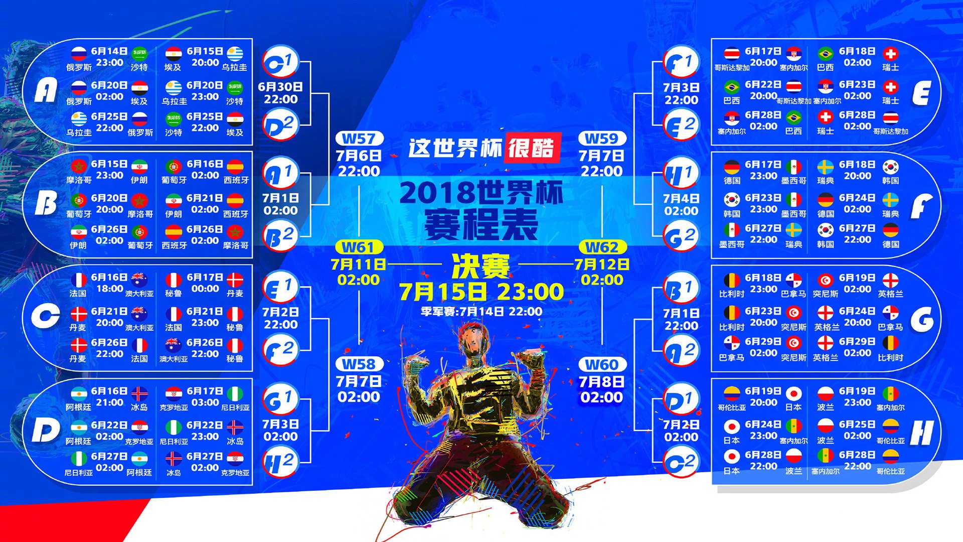 北极光下的红黑风暴,卢卡库主宰北欧对决,哥斯达黎加逆转瑞典诠释世界杯唯一剧本